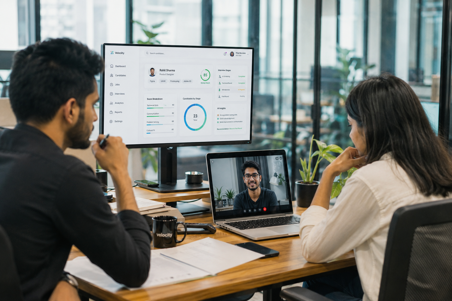 Enterprise hiring conversation